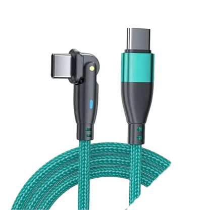 Premium 90 Degree USB-C to Type-C Fast Charging Cable Nexara Living