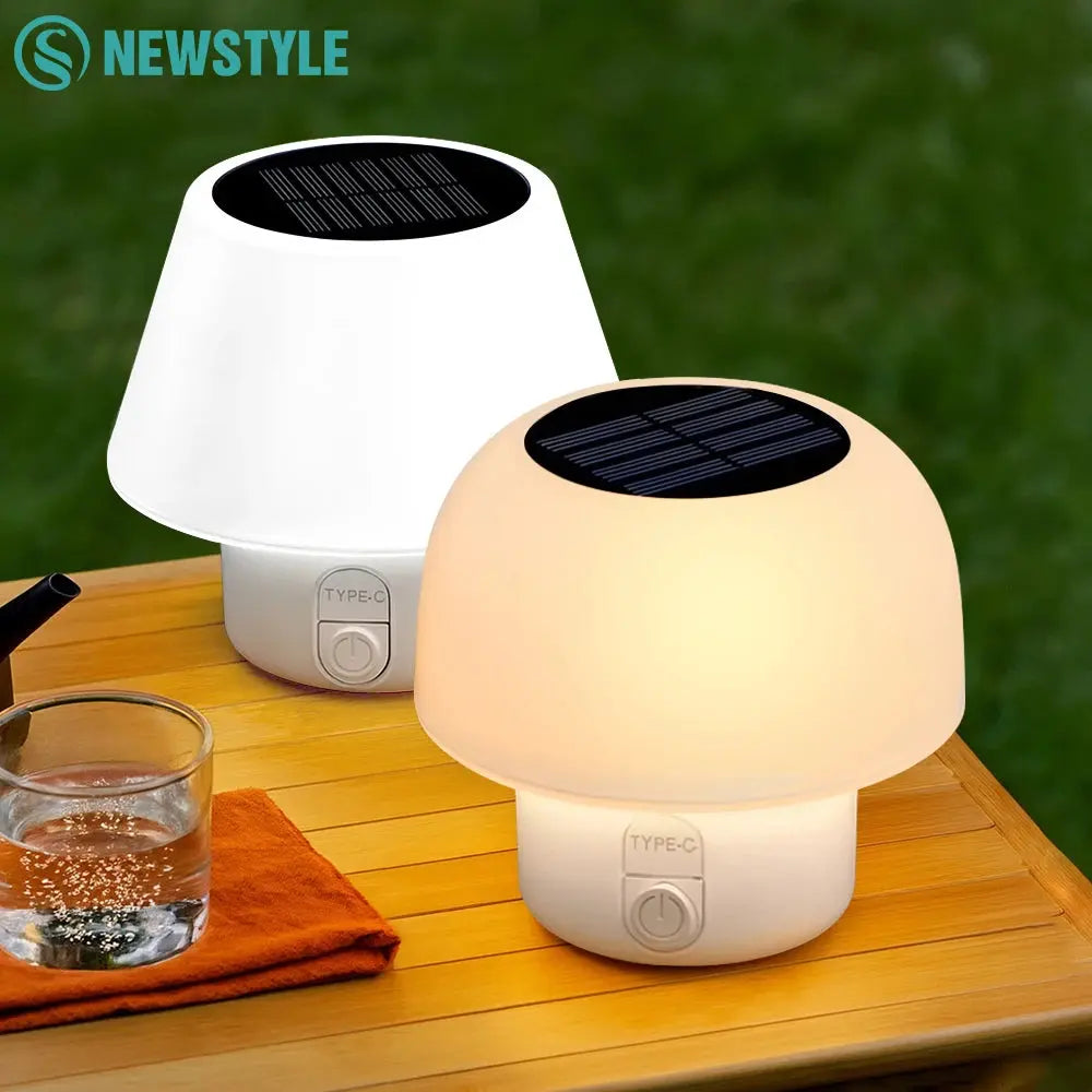 Solar Table Lamp Outdoor/Indoor with 4 modes