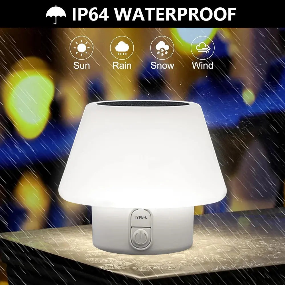 Solar Table Lamp Outdoor/Indoor with 4 modes