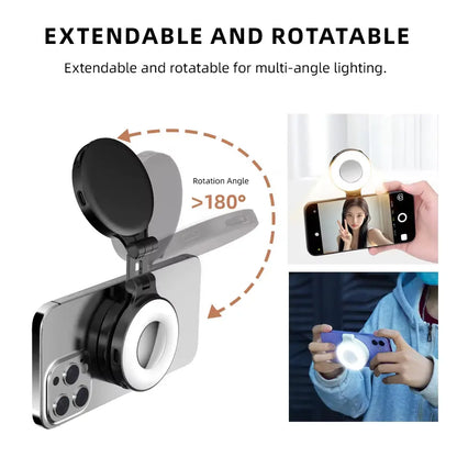 Magnetic Selfie Light for iPhone 