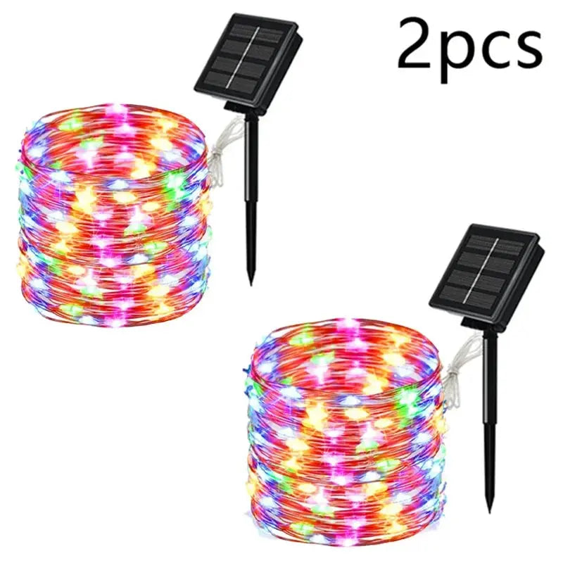LED Solar Fairy String Lights for Outdoor Garden