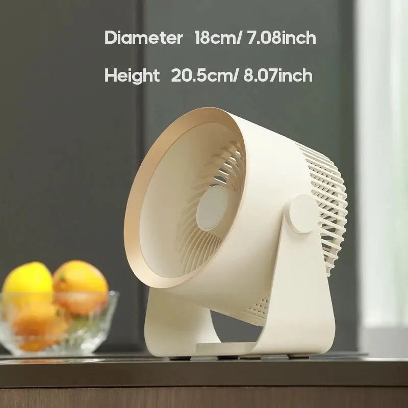 Wireless Multifunctional Electric Fan Circulator - Portable, Quiet Air Cooler