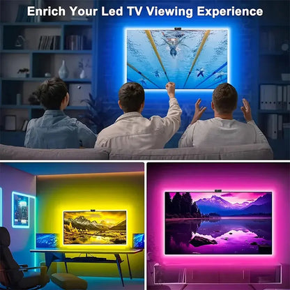 LED TV Backlight Strip with Camera App Control and Music Sync