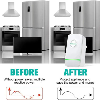 2025 Intelligent Power Saver: High-Efficiency Home Energy-Saving Device with US/EU Plug (90V-250V)