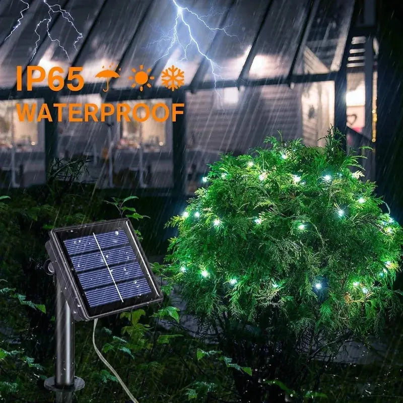 LED Solar Fairy String Lights for Outdoor Garden