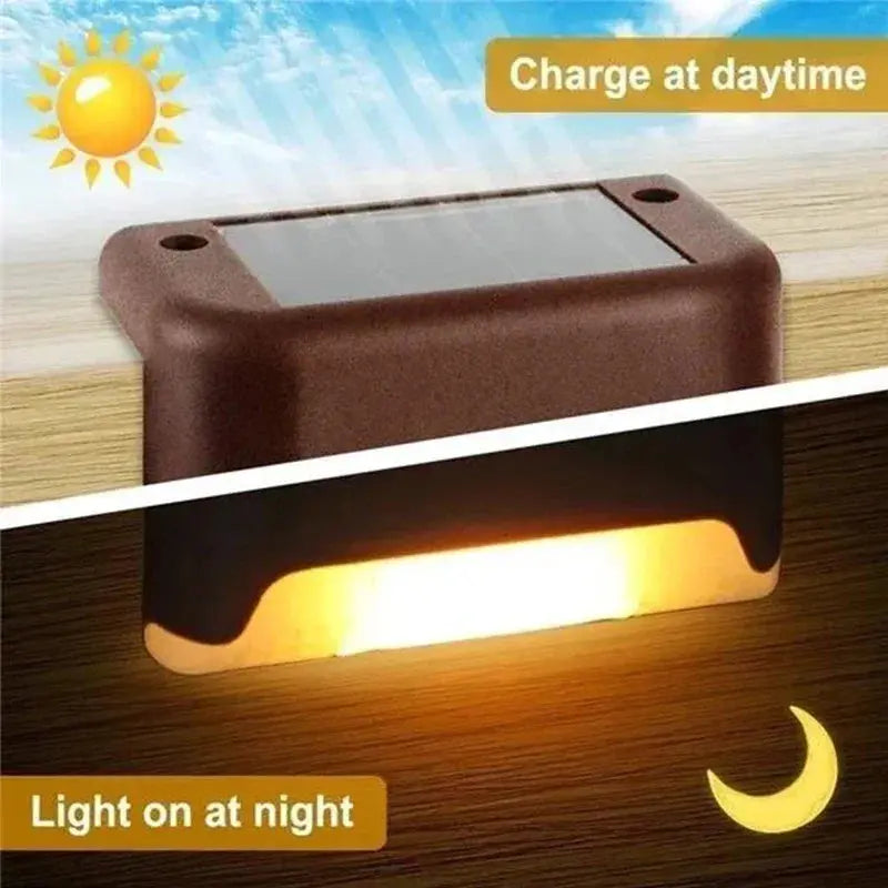 Outdoor Waterproof LED Solar Deck Lights - 4 to 32 Pack for Patios, Stairs, Railings, and Pathways