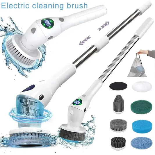 8-in-1 Multifunctional Electric Cleaning Brush