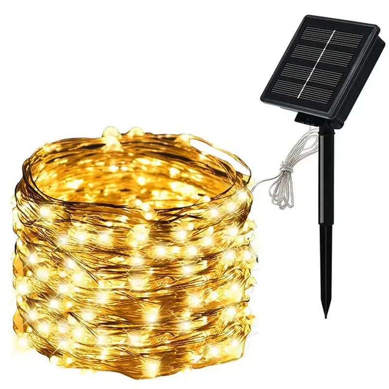 LED Solar Fairy String Lights for Outdoor Garden