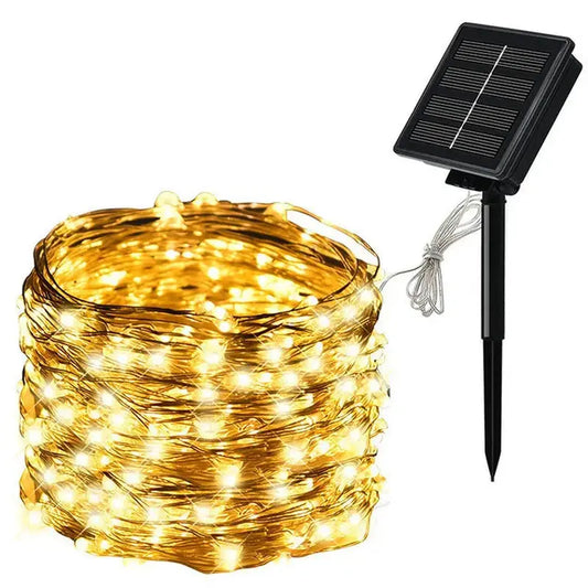 LED Solar Fairy String Lights for Outdoor Garden