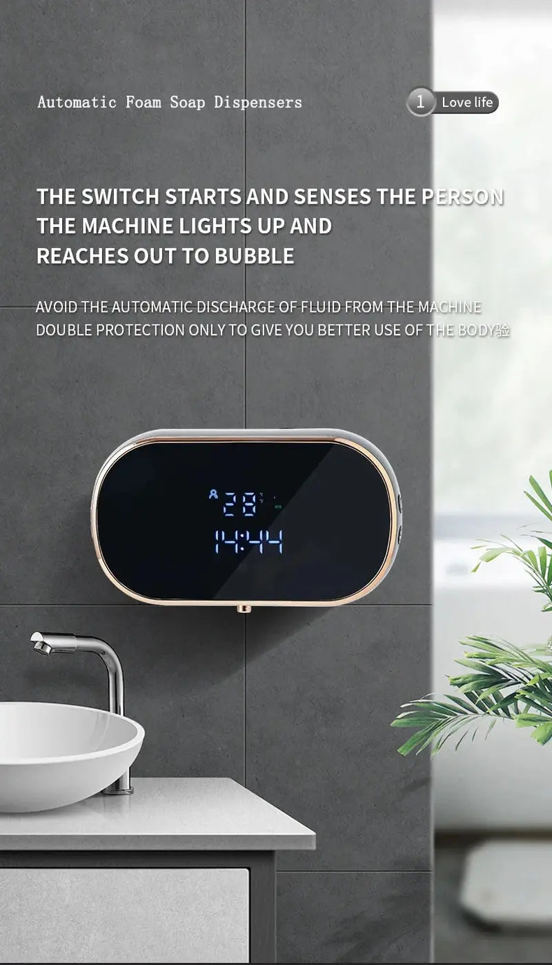 Automatic Foam Soap Dispenser for Bathroom