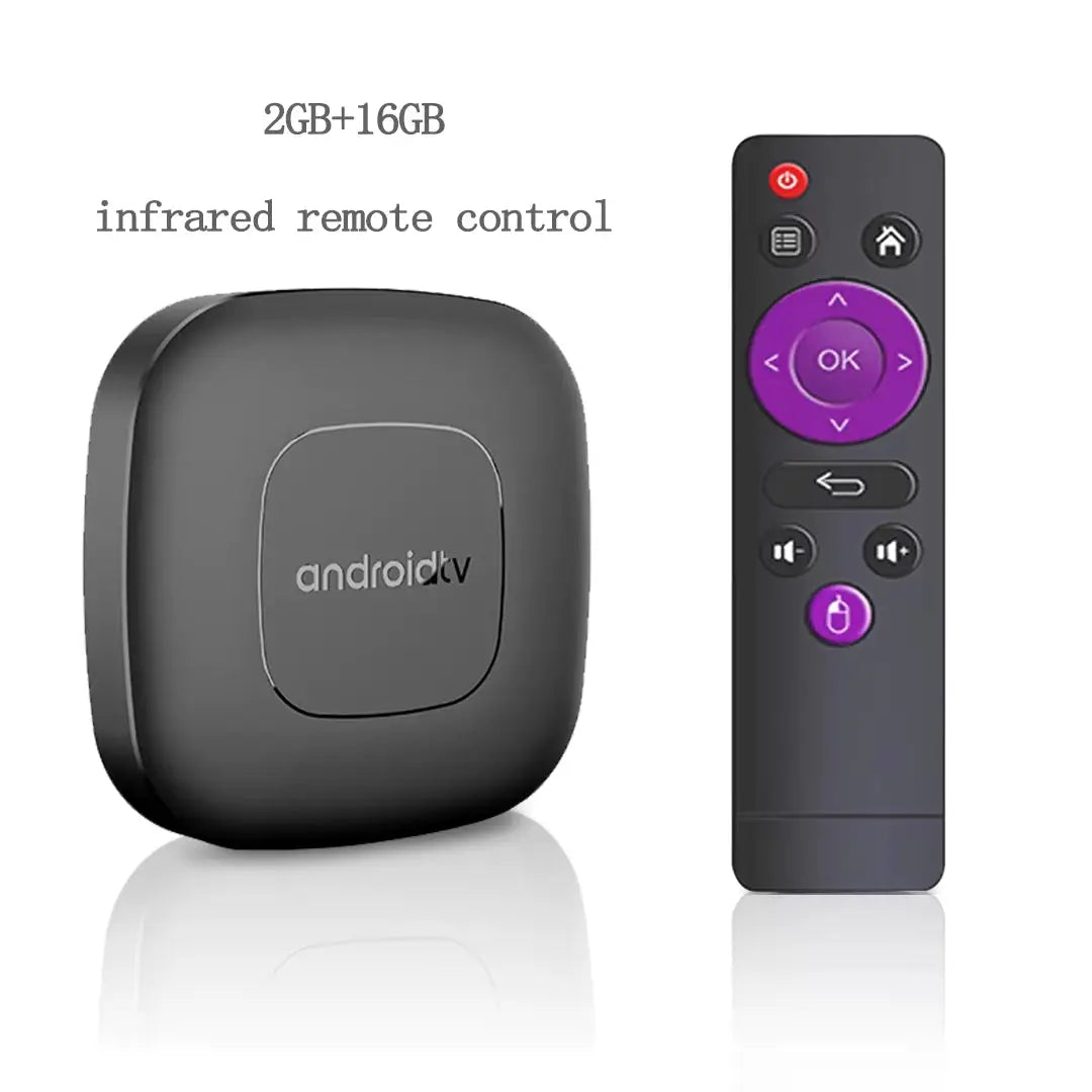 Android 13 Smart Home Theater TV Box with Allwinner H313, Google Assistant, Netflix Streaming, Bluetooth Media Player, 2GB RAM, 16GB Storage