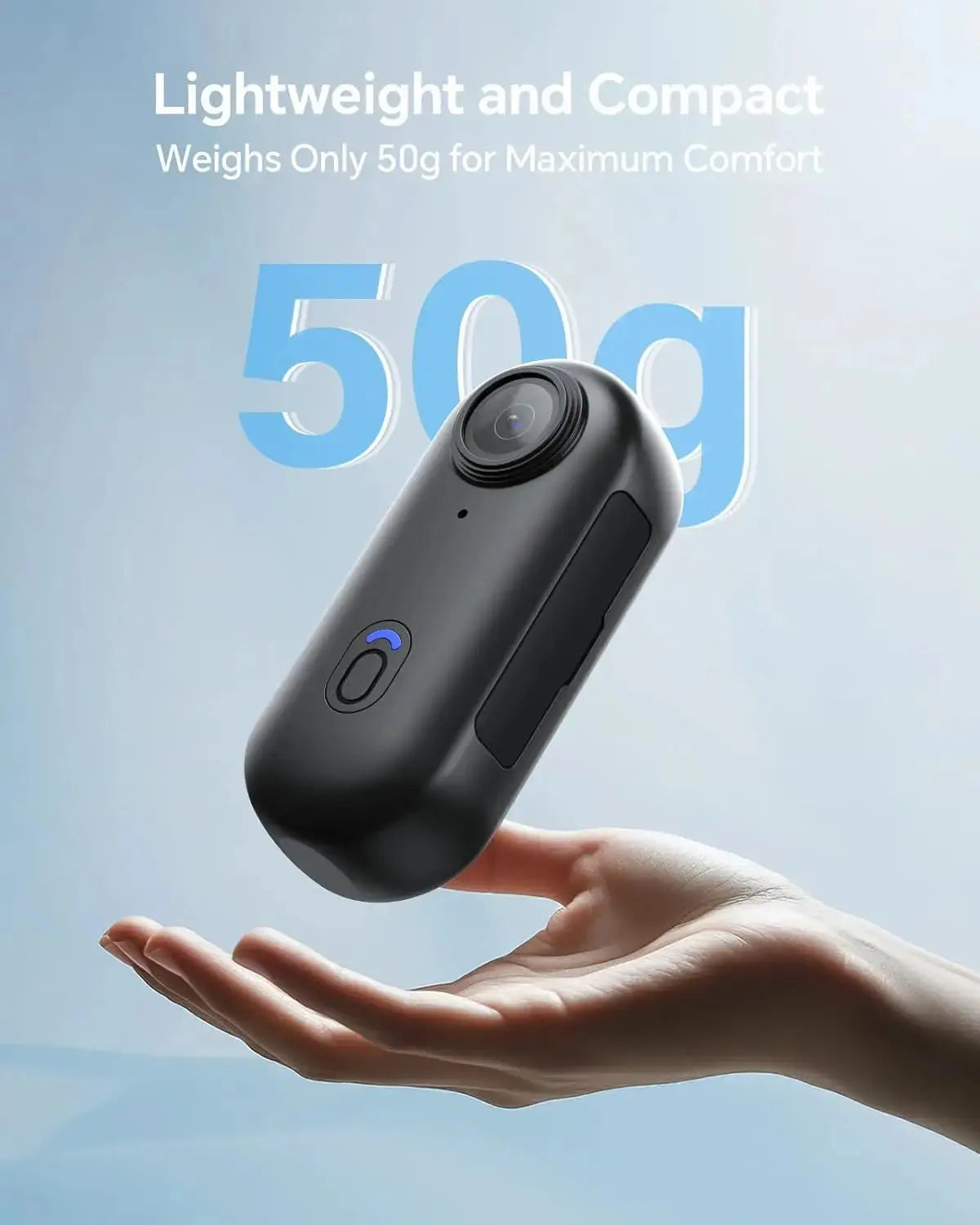 W4 Mini Body Camera - 1080P HD, 128GB Storage, 2 Hours Recording