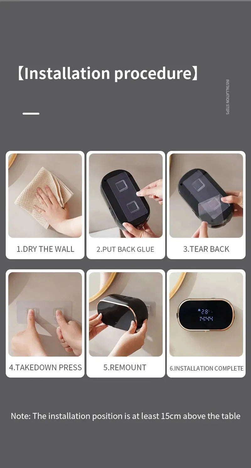 Automatic Foam Soap Dispenser for Bathroom