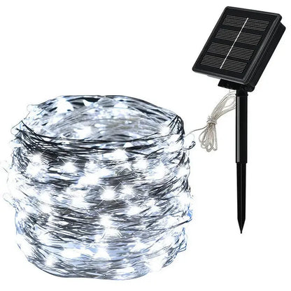 LED Solar Fairy String Lights for Outdoor Garden