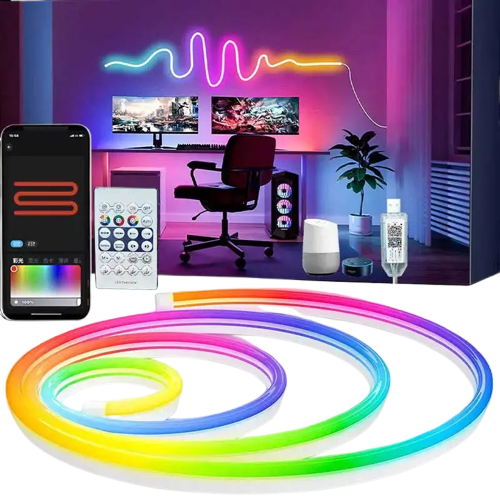 Bluetooth Neon LED Strip Lights - (1M, 2M, 3M, 5M)