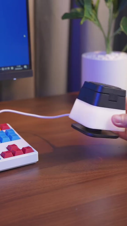 Support de chargeur sans fil rotatif 4 en 1 avec éclairage coloré